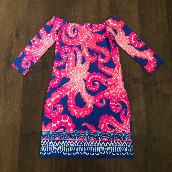 Lilly Pulitzer Dresses & Skirts - Lilly Pulitzer Laurana Off the Shoulder Dress XXS